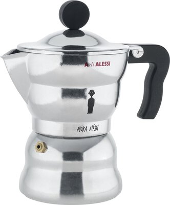 Alle Details zur Kaffeemaschine Alessi AAM33/3 Moka Alessi Espressokanne und ähnlichen Maschinen