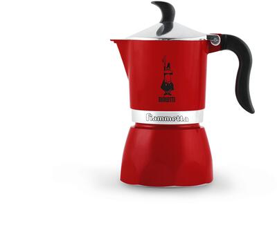 Alle Details zur Kaffeemaschine Bialetti Fiammetta 1 Tasse rot Espressokanne (4081/MR) und ähnlichen Maschinen