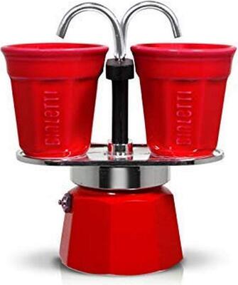 Bialetti Set Mini Express Espressokanne rot (6190) bei Amazon bestellen