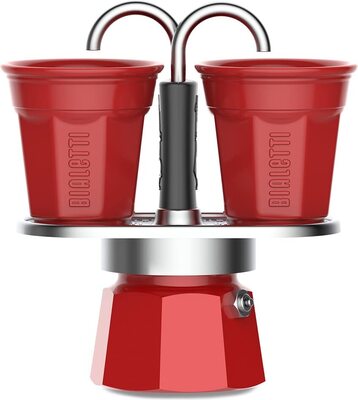 Bialetti Set Mini Express Espressokanne rot bei Amazon bestellen