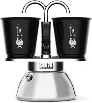 Bialetti Set Mini Express Induction Espressokanne schwarz bei Amazon bestellen