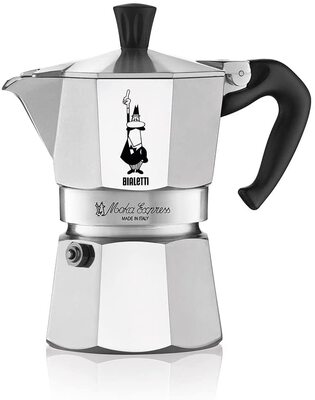 Alle Details zur Kaffeemaschine Bialetti Moka Express 3 Tassen Espressokanne (06799) und ähnlichen Maschinen