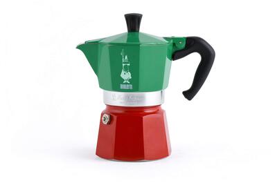 Alle Details zur Kaffeemaschine Bialetti Moka Express italia 3 Tassen Espressokanne (0005322) und ähnlichen Maschinen