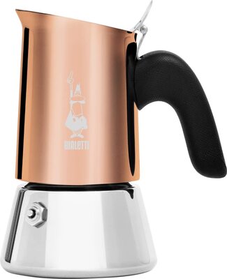 Alle Details zur Kaffeemaschine Bialetti New Venus kupfer 2 Tassen Espressokanne und ähnlichen Maschinen