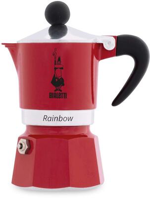 Bialetti Rainbow 1 Tasse Espressokanne rot (4961) bei Amazon bestellen