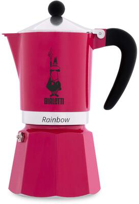 Bialetti Rainbow 6 Tassen Espressokanne fuchsia (5013) bei Amazon bestellen