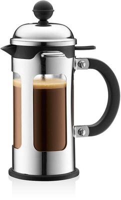 Alle Details zur Kaffeemaschine Bodum Chambord Kaffeebereiter 0.35l Edelstahl (11170-16) und ähnlichen Maschinen