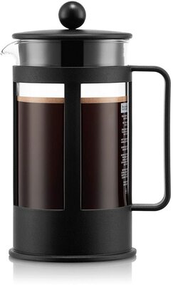 Alle Details zur Kaffeemaschine Bodum Kenya Kaffeebereiter 1l schwarz (1978-01) und ähnlichen Maschinen