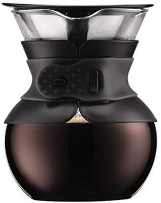 Alle Details zur Kaffeemaschine Bodum Pour Over Kaffeebereiter 0.5l schwarz (11592-01) und ähnlichen Maschinen