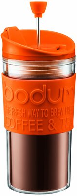 Bodum Travel Press Set Kaffeebereiter Kunststoff 0.35l orange (K11102-106) bei Amazon bestellen