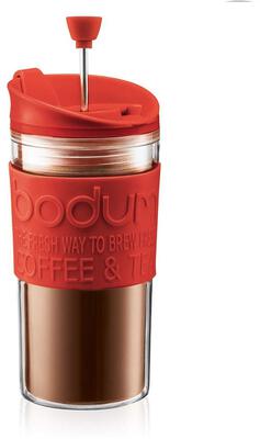 Bodum Travel Press Set Kaffeebereiter Kunststoff 0.35l rot (K11102-294) bei Amazon bestellen