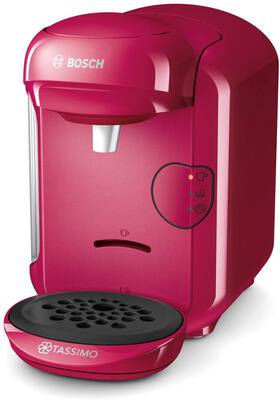 Alle Details zur Kaffeemaschine Bosch TAS1401 Tassimo Vivy 2 Sweet Pink und ähnlichen Maschinen