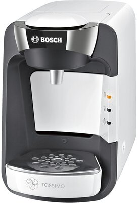 Alle Details zur Kaffeemaschine Bosch TAS3204 Tassimo Suny Coconut White und ähnlichen Maschinen