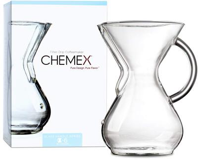 Chemex 6 Tassen Kaffeebereiter Karaffe (CM-6GH) bei Amazon bestellen