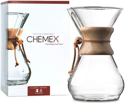 Chemex 8 Tassen Kaffeebereiter (CM-8A) bei Amazon bestellen