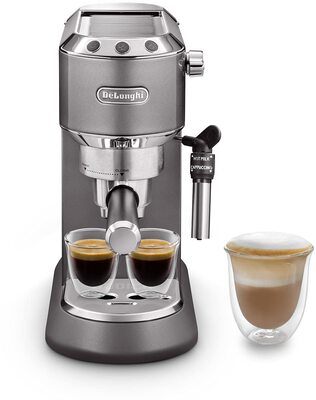 DeLonghi EC 785.GY Dedica Metallics grau bei Amazon bestellen