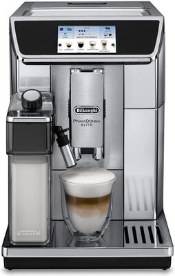 Alle Details zur Kaffeemaschine DeLonghi ECAM 650.75.MS PrimaDonna Elite und ähnlichen Maschinen