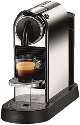 Alle Details zur Kaffeemaschine DeLonghi EN 166.C Citiz Chrom und ähnlichen Maschinen