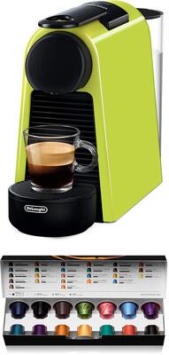 Alle Details zur Kaffeemaschine DeLonghi EN 85.L Essenza Mini lime green und ähnlichen Maschinen