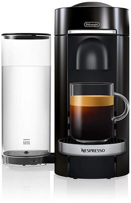 Alle Details zur Kaffeemaschine DeLonghi ENV 155.B Vertuo Plus Deluxe schwarz und ähnlichen Maschinen