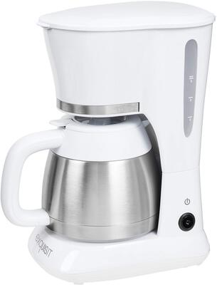 Alle Details zur Kaffeemaschine Exquisit KA 6501 weiss und ähnlichen Maschinen