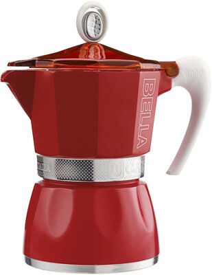 Alle Details zur Kaffeemaschine G.A.T. Bella 3 Tassen rot Espressokanne (2790000083) und ähnlichen Maschinen