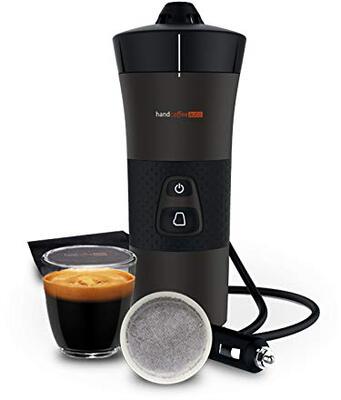 Alle Details zur Kaffeemaschine Handpresso Handcoffee Auto 12Volt (48264) und ähnlichen Maschinen