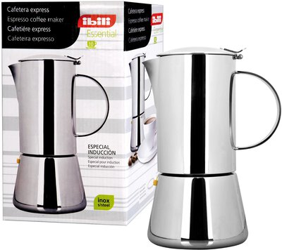 Ibili Essential 10 Tassen Espressokanne (620310) bei Amazon bestellen