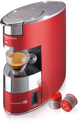 Alle Details zur Kaffeemaschine illy FrancisFrancis X9 Iperespresso rot und ähnlichen Maschinen