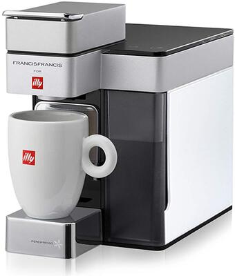 Alle Details zur Kaffeemaschine illy FrancisFrancis Y5 Iperespresso weiß und ähnlichen Maschinen