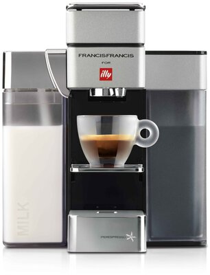 Alle Details zur Kaffeemaschine illy FrancisFrancis Y5 Milk Iperespresso weiß und ähnlichen Maschinen