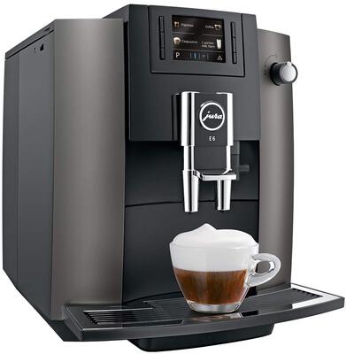 Alle Details zur Kaffeemaschine Jura E6 dark inox (15260) und ähnlichen Maschinen