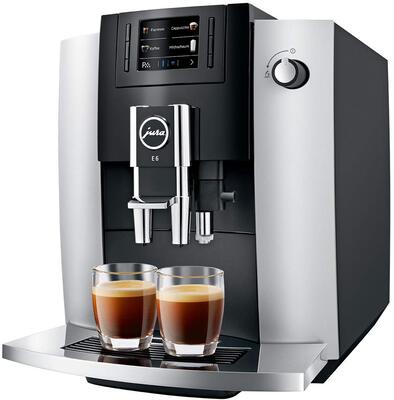 Alle Details zur Kaffeemaschine Jura E6 2019 platin (15326) und ähnlichen Maschinen