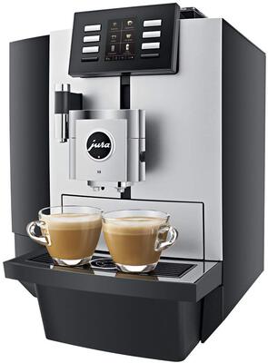 Alle Details zur Kaffeemaschine Jura X8 platin (15100) und ähnlichen Maschinen