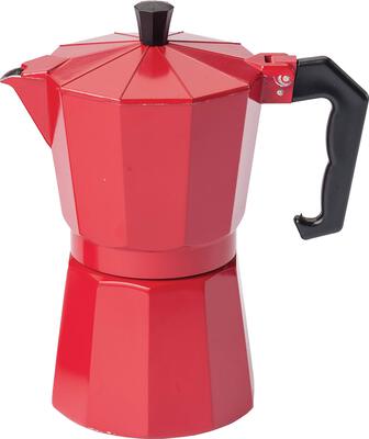 Alle Details zur Kaffeemaschine Karl Krüger Italiano Rosso 3 Tassen Espressokanne (501R) und ähnlichen Maschinen