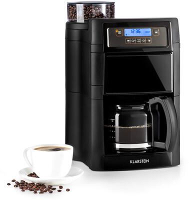 Alle Details zur Kaffeemaschine Klarstein Aromatica II schwarz (10032873) und ähnlichen Maschinen