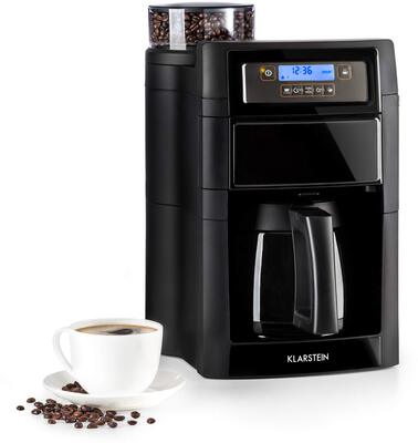 Alle Details zur Kaffeemaschine Klarstein Aromatica II Thermo schwarz (10032876) und ähnlichen Maschinen