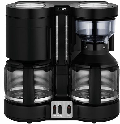 Alle Details zur Kaffeemaschine Krups KM 8508 Duothek Plus Kombi-Kaffee-/Teemaschine und ähnlichen Maschinen