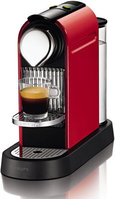 Alle Details zur Kaffeemaschine Krups XN 7205 New CitiZ rot und ähnlichen Maschinen