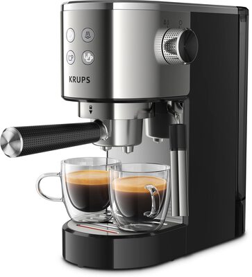 Alle Details zur Kaffeemaschine Krups XP 442 Virtuoso (XP442C11) und ähnlichen Maschinen