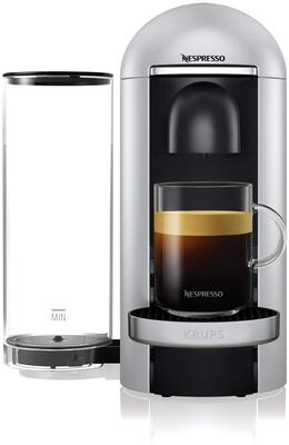 Alle Details zur Kaffeemaschine Krups YY 4152FD Vertuo Plus titan silber und ähnlichen Maschinen