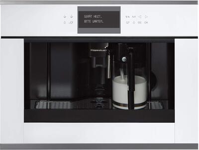 Alle Details zur Kaffeemaschine Küppersbusch CKV 6550.0 W3 Silver Chrome Einbau-Kaffeevollautomat und ähnlichen Maschinen