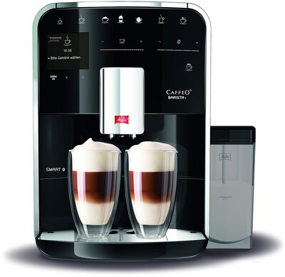 Alle Details zur Kaffeemaschine Melitta Caffeo Barista T Smart schwarz (F83/0-102) und ähnlichen Maschinen