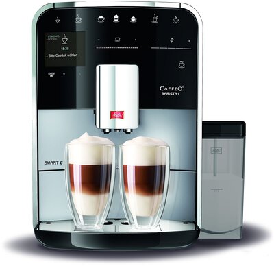 Alle Details zur Kaffeemaschine Melitta Caffeo Barista T Smart silber/schwarz (F83/0-101) und ähnlichen Maschinen