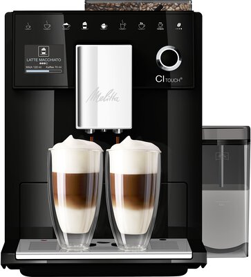 Alle Details zur Kaffeemaschine Melitta Caffeo CI Touch schwarz (F 630-102) und ähnlichen Maschinen