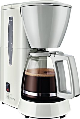 Alle Details zur Kaffeemaschine Melitta Single 5 weiß/grau (M720-1/1) und ähnlichen Maschinen