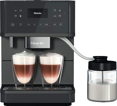 Alle Details zur Kaffeemaschine Miele CM 6560 MilkPerfection graphitgrau pearlfinish (11594960) und ähnlichen Maschinen