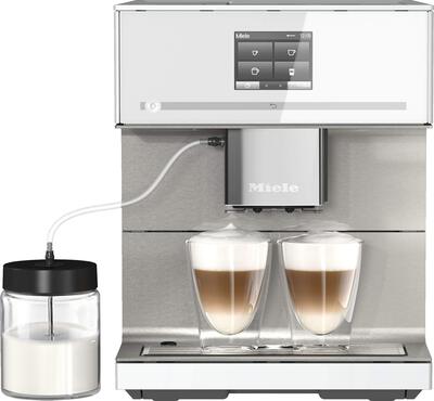 Alle Details zur Kaffeemaschine Miele CM 7550 brilliantweiß (10947400) und ähnlichen Maschinen