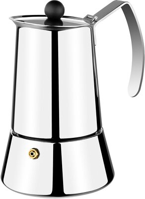 Alle Details zur Kaffeemaschine Monix Eterna 10 Tassen Espressokanne (M630010) und ähnlichen Maschinen