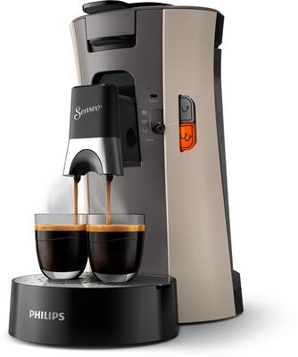 Alle Details zur Kaffeemaschine Philips CSA240/30 Senseo Select beige und ähnlichen Maschinen